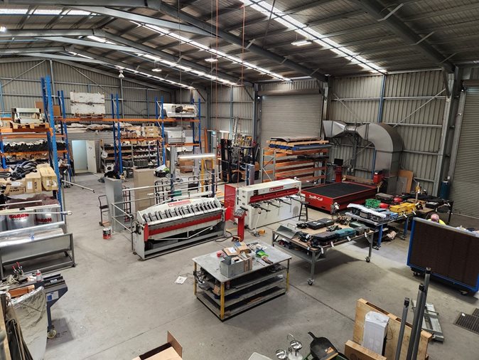 View a range of assets from the Sheet Metal Workshop Auction.