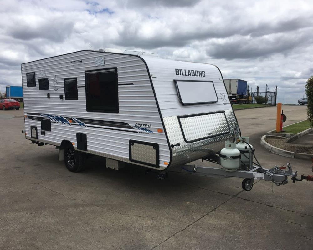 Single Axle Pop Top Caravan