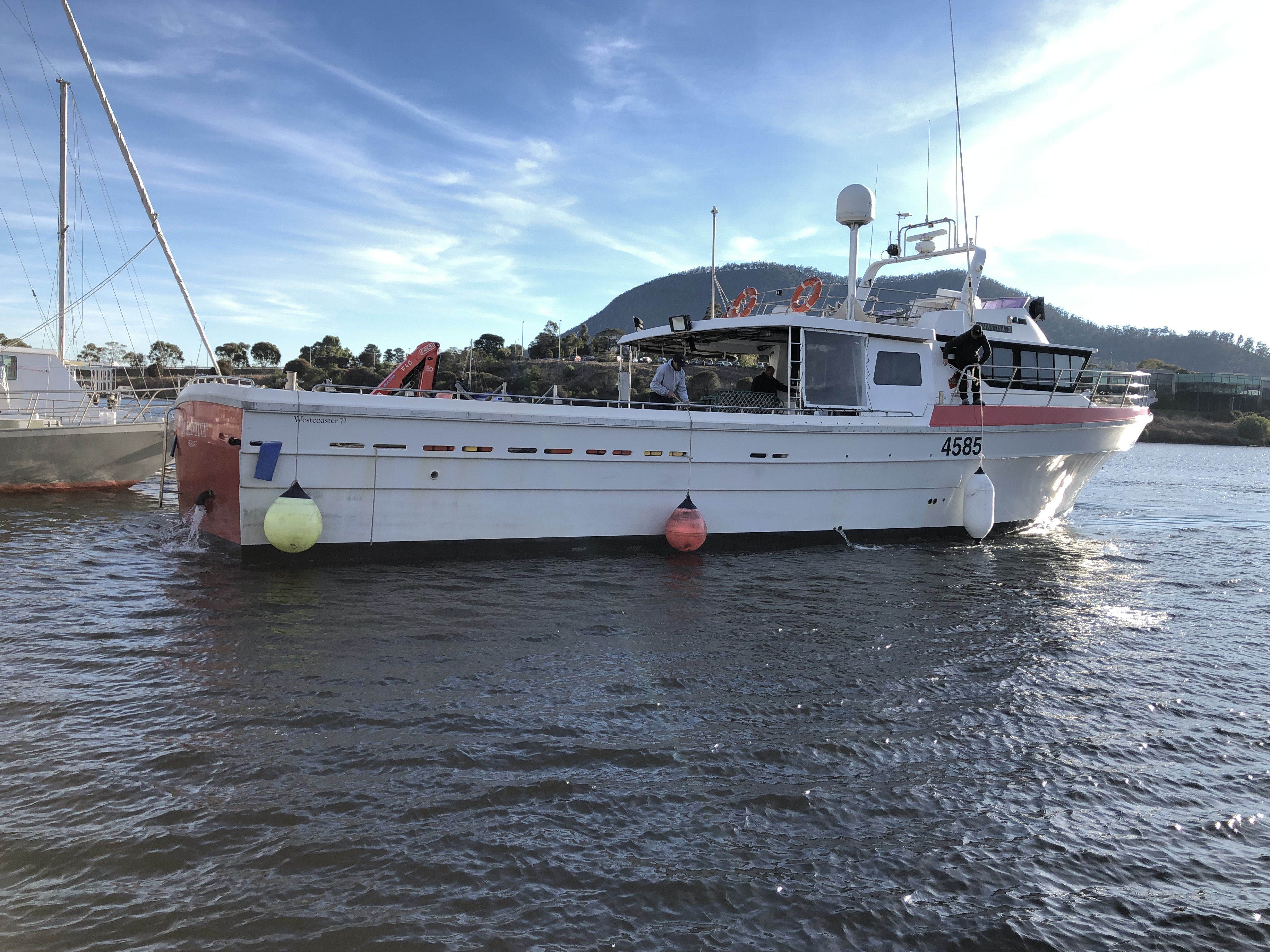 Diamantina III Westcoaster 72 Fibreglass Abalone/Commercial Fishing Vessel