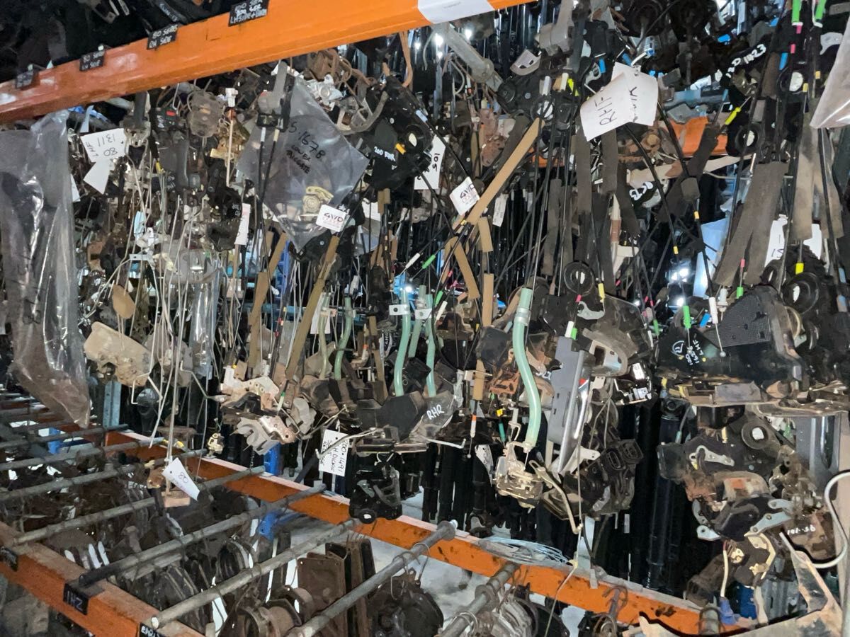 Bay Containing Door Latch Assemblies