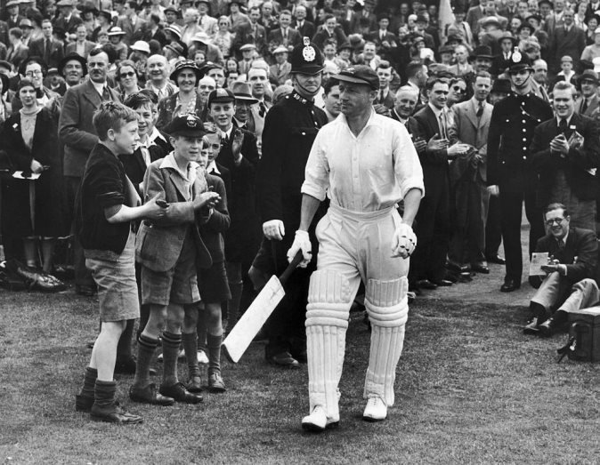 Sir Donald Bradman's 1934 Cricket Bat