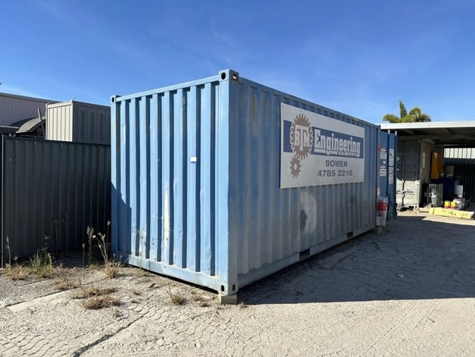 20ft Shipping Container & Contents