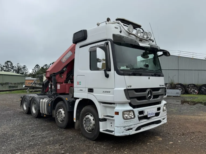 View a 2016 Mercedes Benz Actros available via auction.