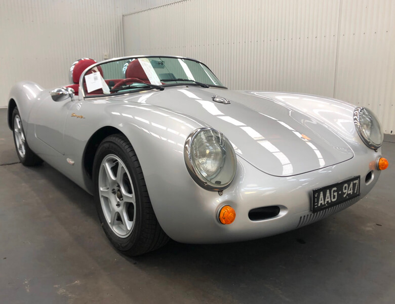 View silver 2010 Chamonix Spyder sold car at our previous auction.