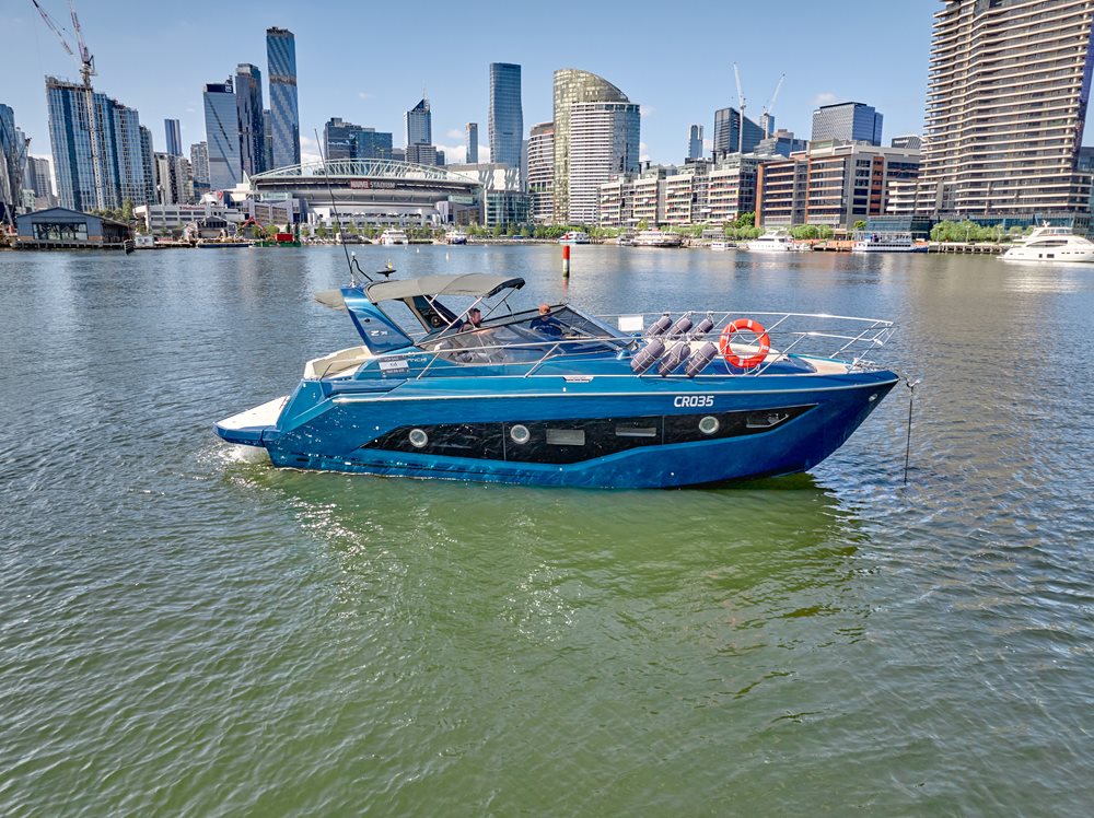 View a 2021 Cranchi Z35 Cruiser cruiser boat for sale via auction.