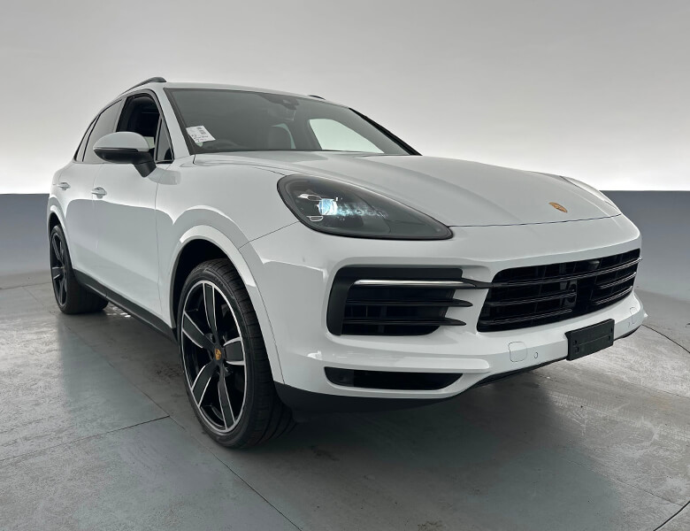 View white 2020 Porsche Cayenne sold car at our previous auction.