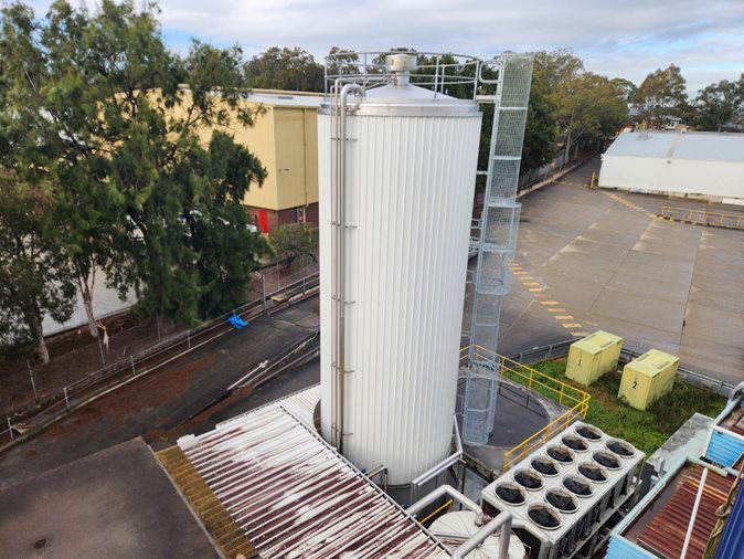 Bulk Stainless Steel Storage Tank, Silo 3