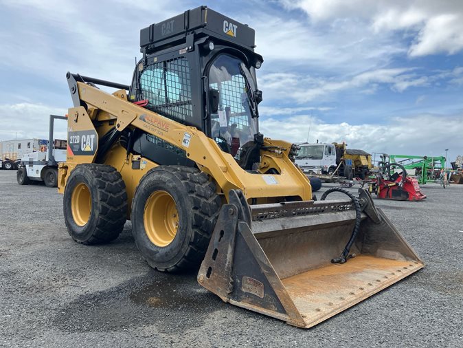 View a yellow 2015 Caterpillar 272 DXHP available via auction.