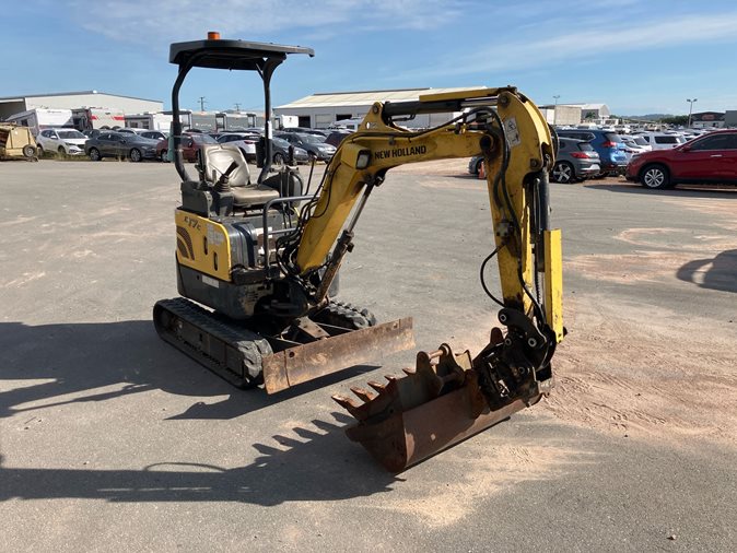 View New Holland e17c available via auction.
