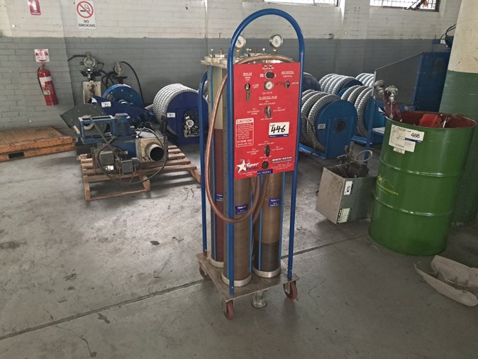 Mobile Coolant Flush Machine, Quick Draw, Super Flush