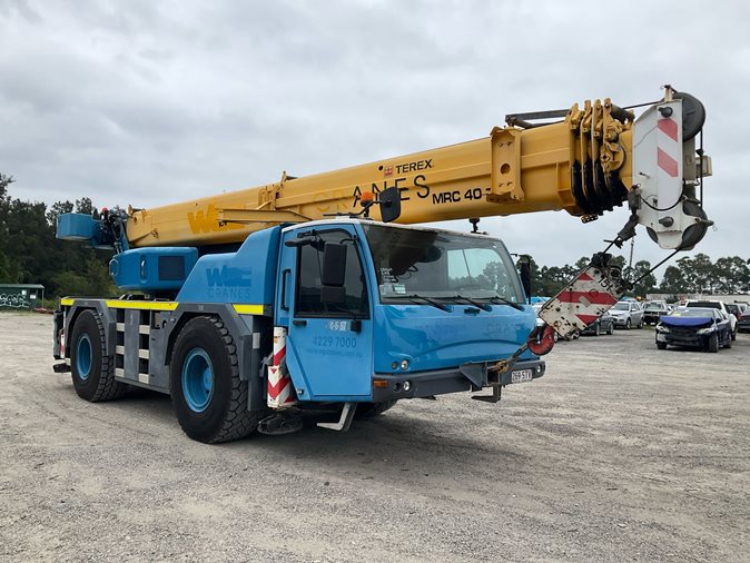 View 2012 Terex AC40 / 2L All Terrain Crane available via auction.