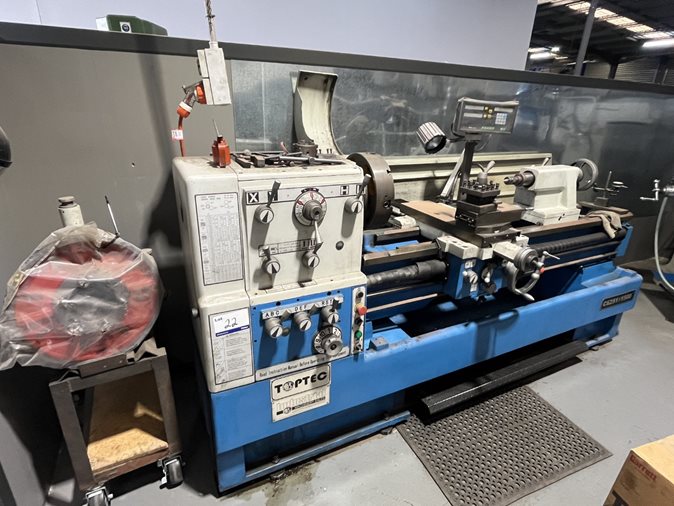 Gap Bed Centre Lathe, TopTec, C6251X1500