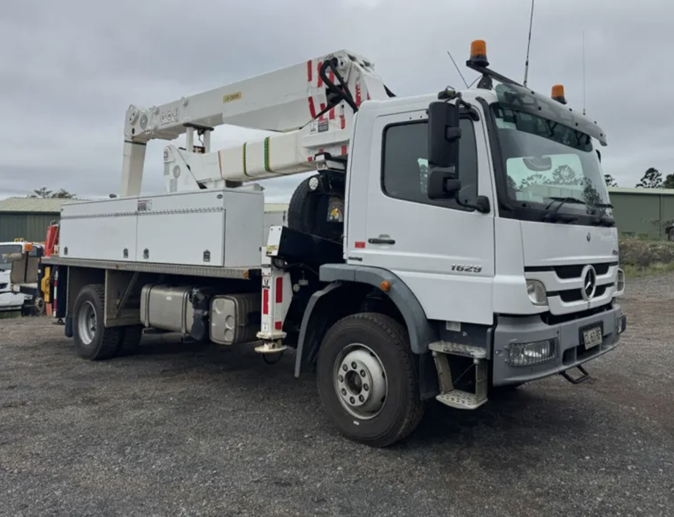 View a 2016 Mercedes Benz Atego 1629 available via auction.