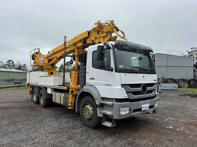 View a 2011 Mercedes Benz Axor 2633 available via auction.