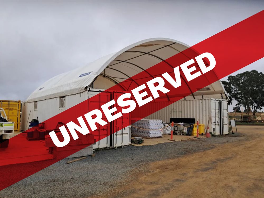 40ft Container Dome Shelter