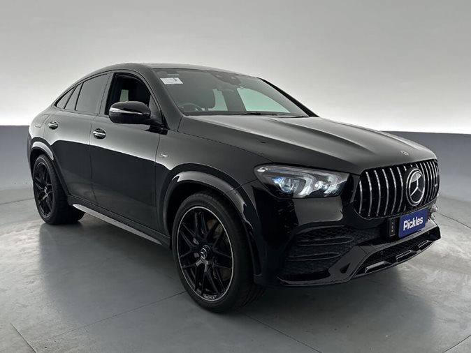 View a black 2022 Mercedes-Benz GLE-Class GLE53 AMG available via auction.