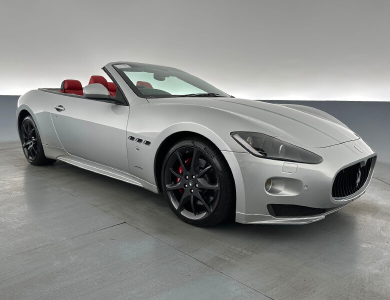 View silver 2012 Maserati Grancabrio sold car at our previous auction.