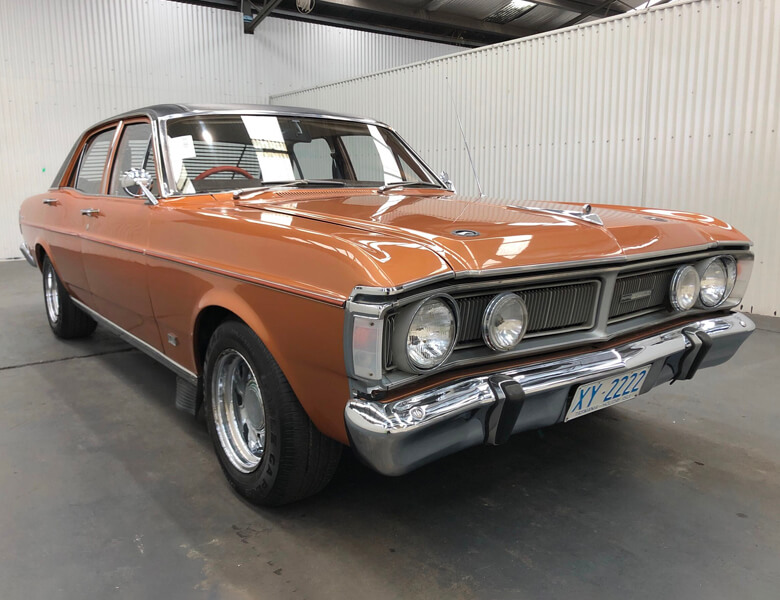 View light brown 1970 Ford Falcon sold car at our previous auction.