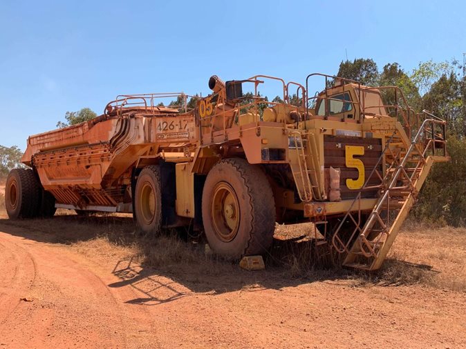 View 1998 Caterpillar 776D haul truck available via auction.