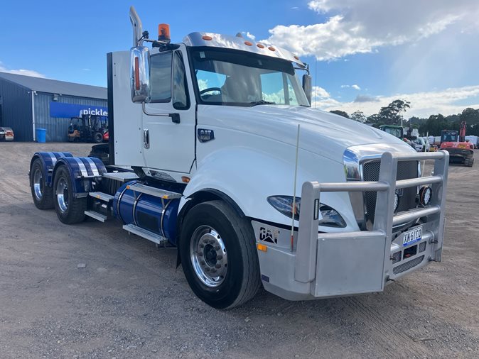 View well-maintained civil industry trucks available via auction.