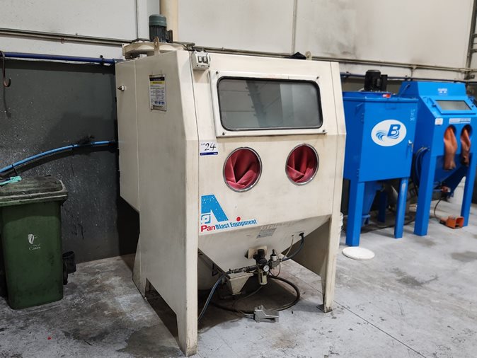 Abrasive Blasting Cabinet, Pan Blasting Equipment, PB1000ES