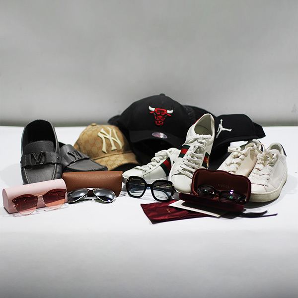 Sunglasses, Footwear & Hats
