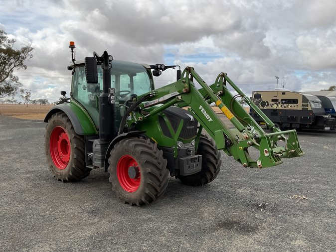 View a green 2022 Fendt FD313 available via auction.