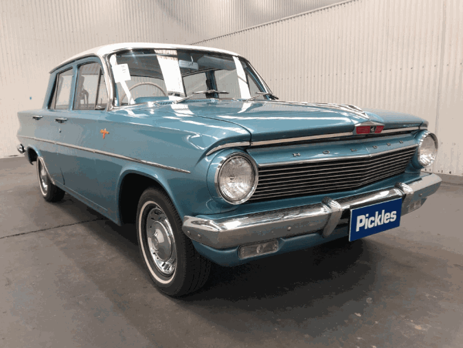 View blue 1963 Holden EJ available via auction.