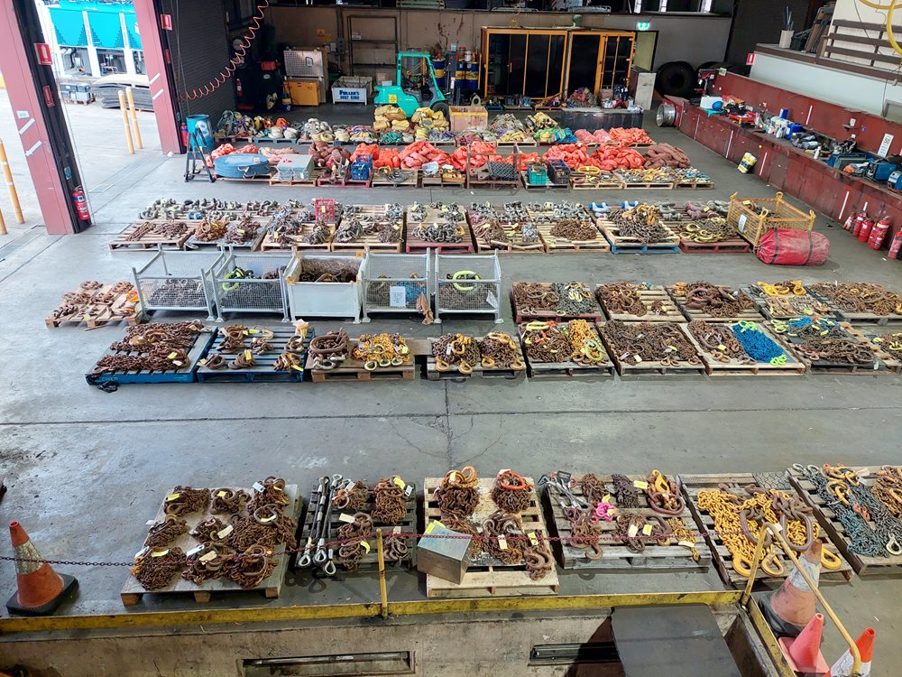 Rigging, Ancilliary and Workshop Equipment - Lots 251 - 500