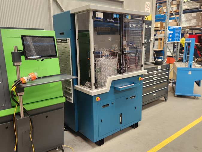 Common Rail Injector Flushing Machine, Hartridge, CRi-Pro