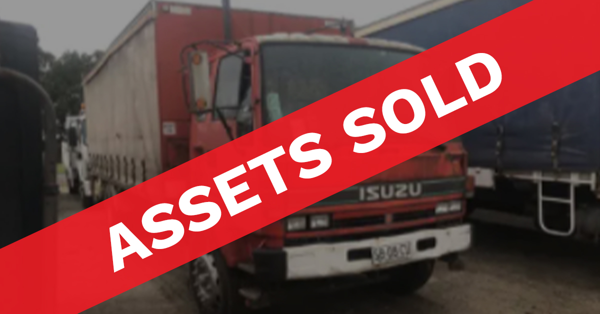 Online Insolvency Truck Salvage Sale