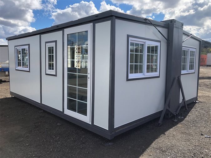 Unused Portable Foldout House Model 0207