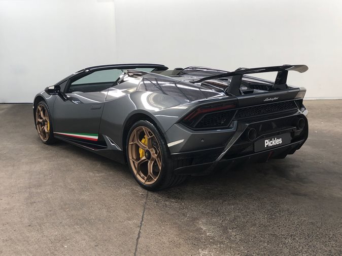 View 2019 Lamborghini Huracan via auction.