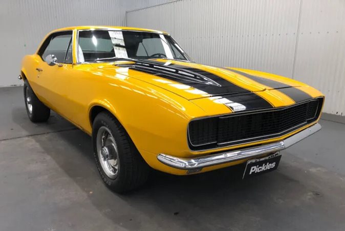 View 1967 Chevrolet Camaro via auction.