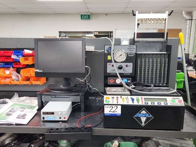 Gasoline Injector Test Unit, ASNU, Classic GDI