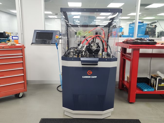 Compact Diesel Injector Test Bench, Carbon Zapp, Model MTBRX-W