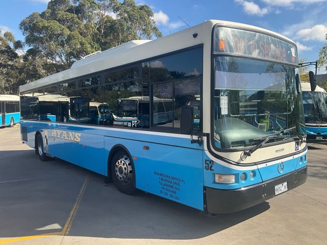 View Mercedes Benz Bus available via expression of interest.