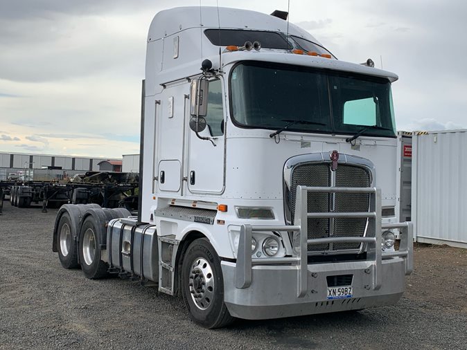 View white 2012 Kenworth K200 Series available via auction.