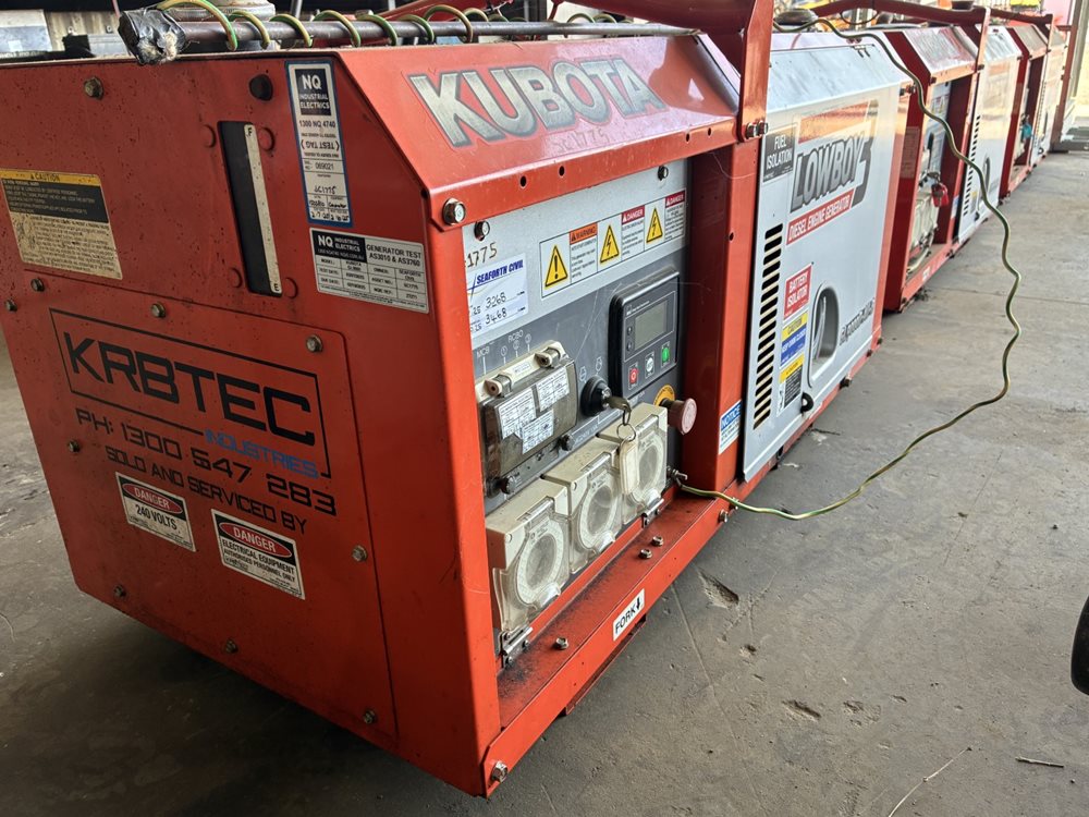 Kubota GL9000D-AU-B Diesel Generator, 8kVA