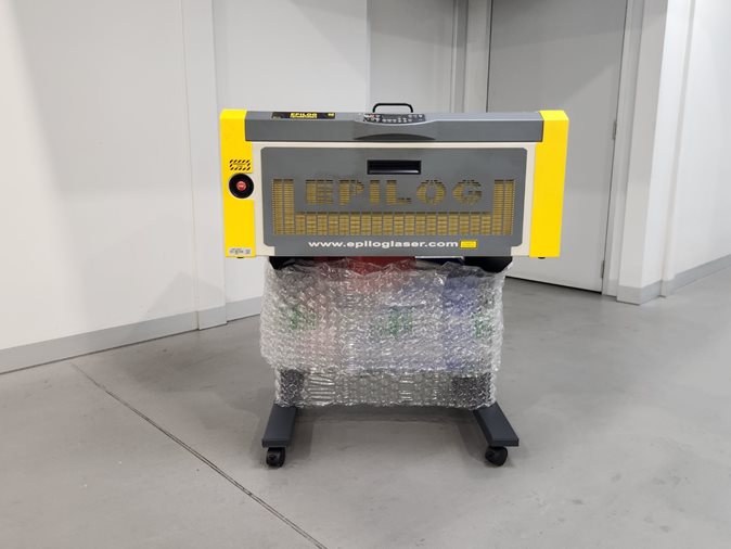 Mobile Laser Printer, Epilog FiberMark, 8000 Laser System