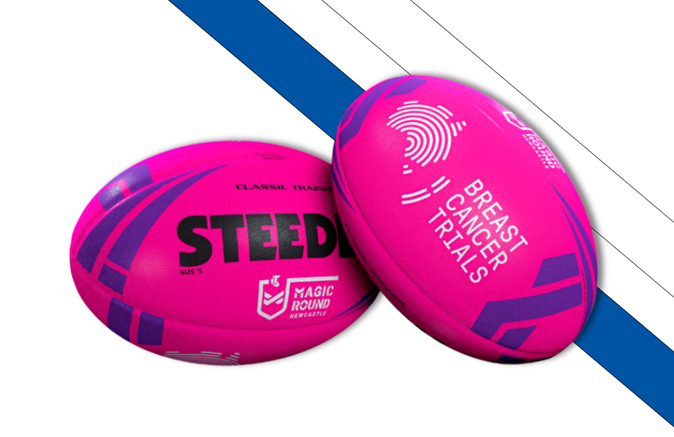 NRLW Football signed by Canterbury Bulldogs Co-Captains