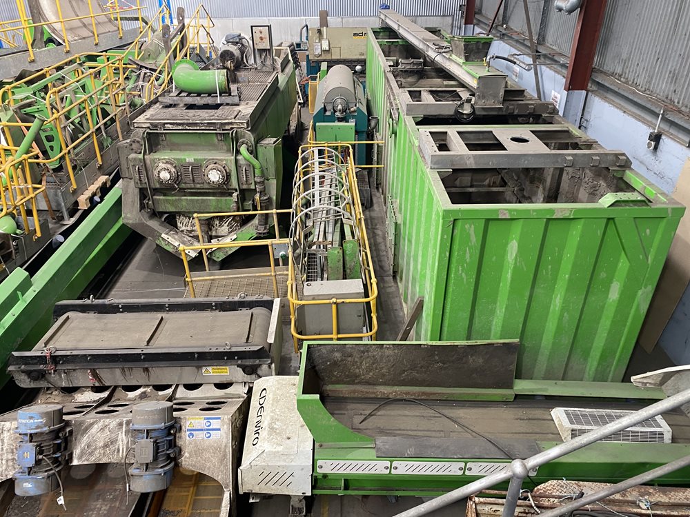View green sweeping waste sorting plant available via expression of interest.