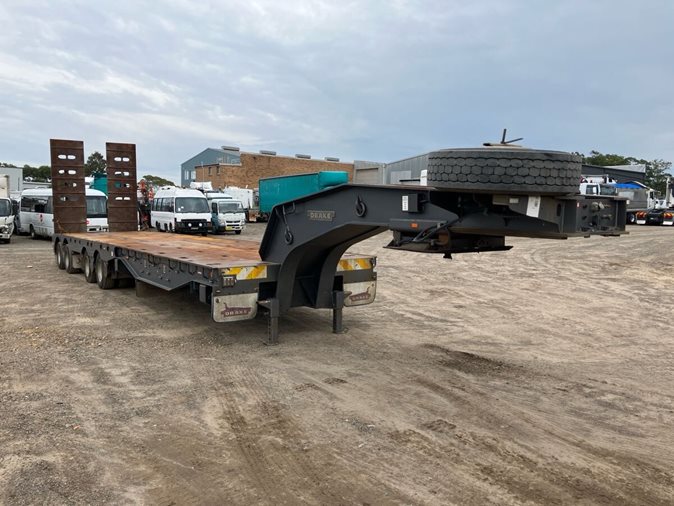 2018 Drake Quad Axle Low Loader O.D