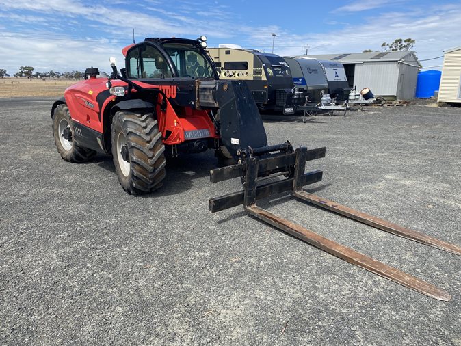 View a red 2022 Manitou MLT-X841-145PS Elite available via auction.