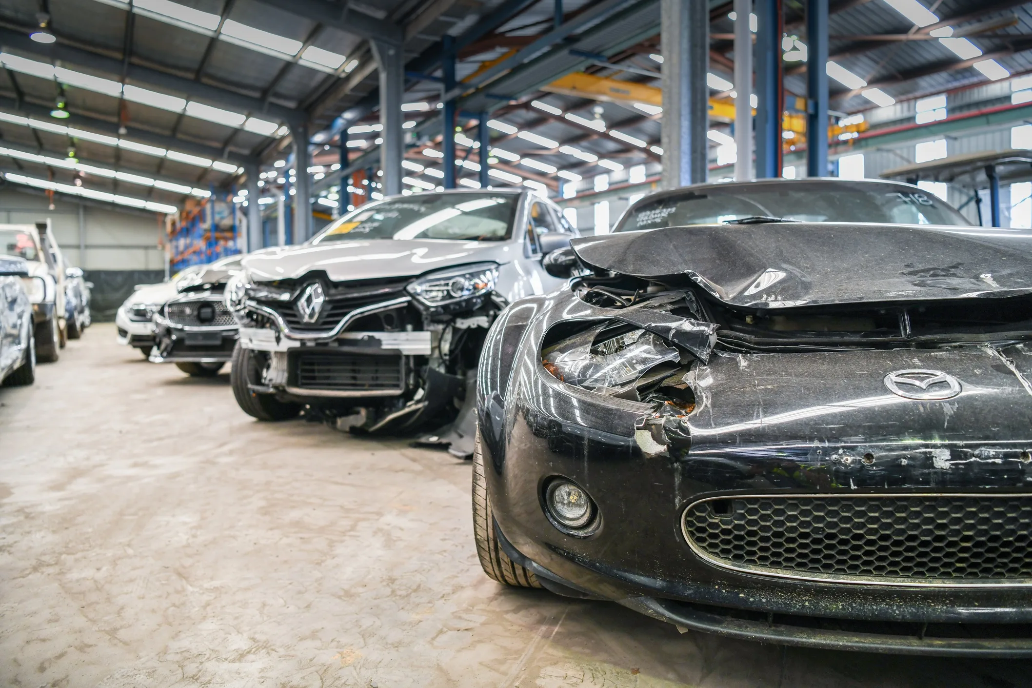 Damaged Salvage Cars