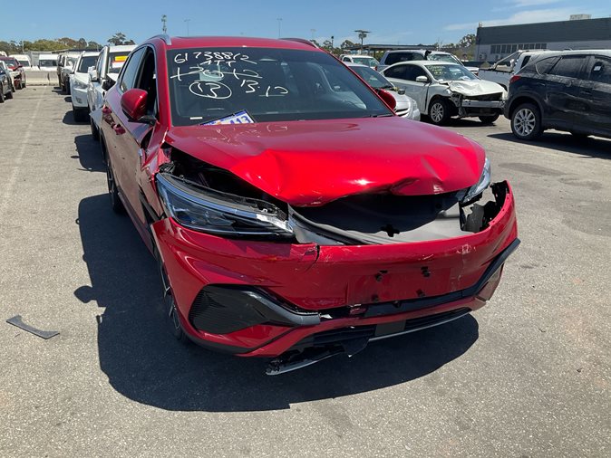 View salvage BYD cars available via auction.