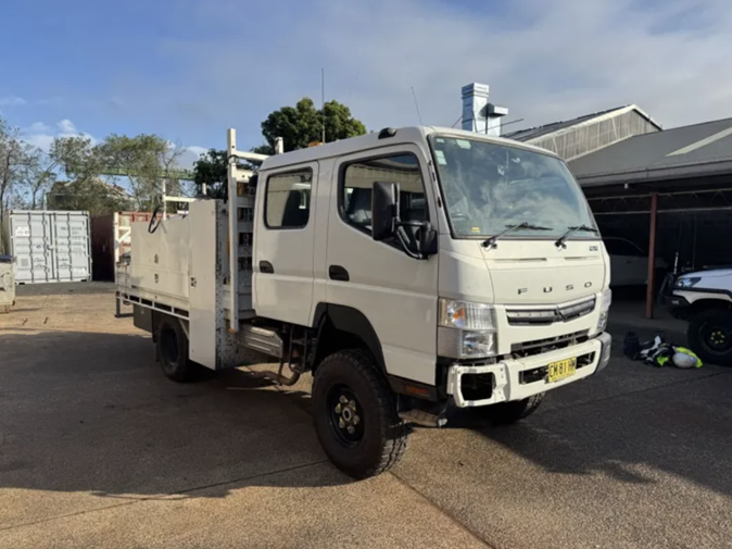 View a 2016 Mitsubishi Fuso Canter 7/800 available via auction.