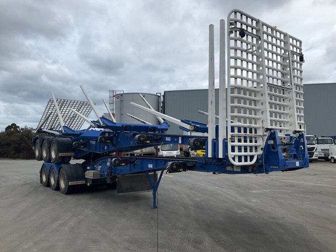 Late Model Logging Trailers Online Sale