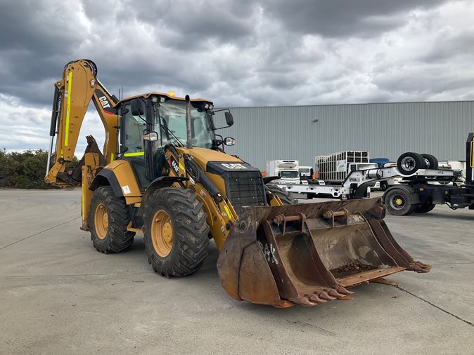 View a 2017 Caterpillar 444F available via auction.