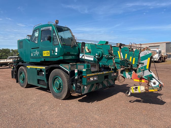 View 2008 Tadano GR-160N-2-00102 Crane available via auction.
